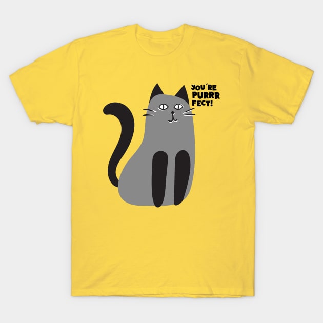 YOU'RE PURRRFECT T-Shirt by EdsTshirts